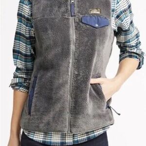 L.L.Bean Mountain Hi-Pile Fleece Vest XL